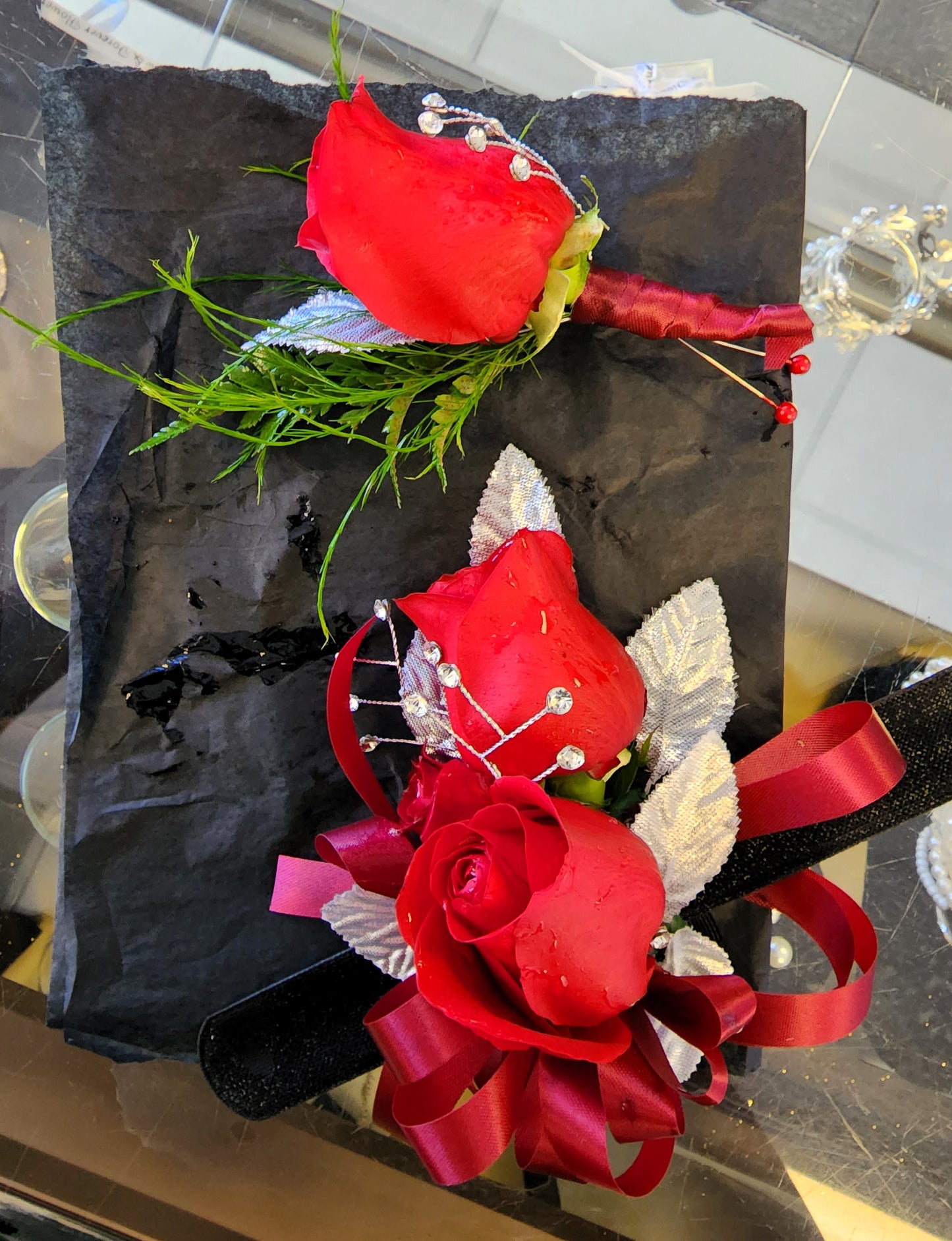 Boutonnière & Corsage Set