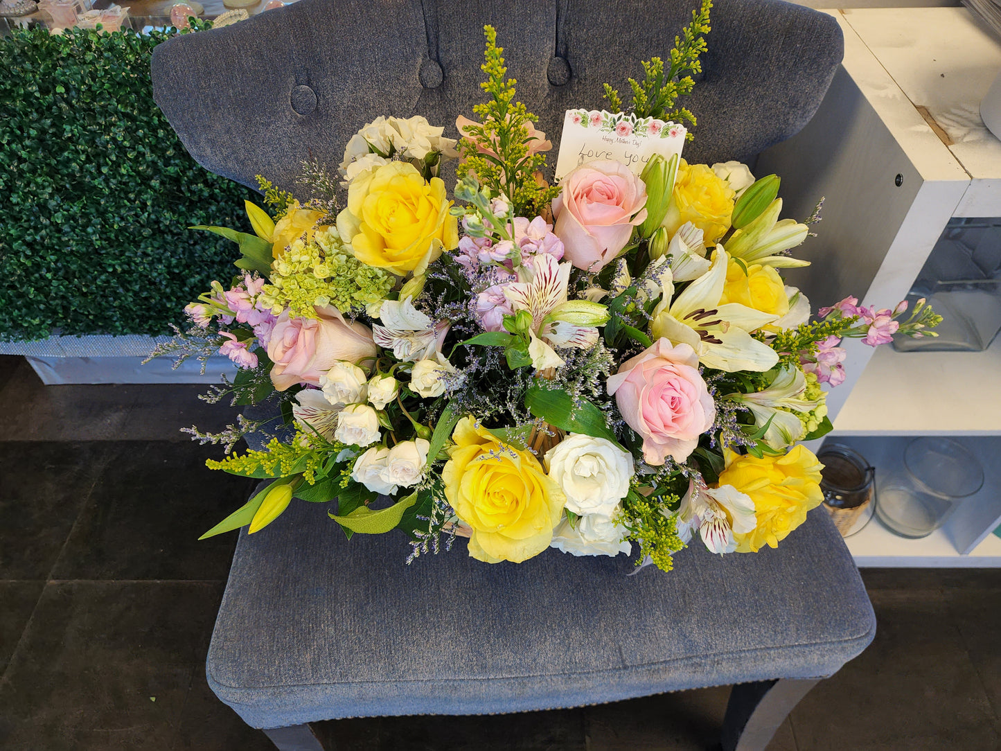 Garden Floral Basket