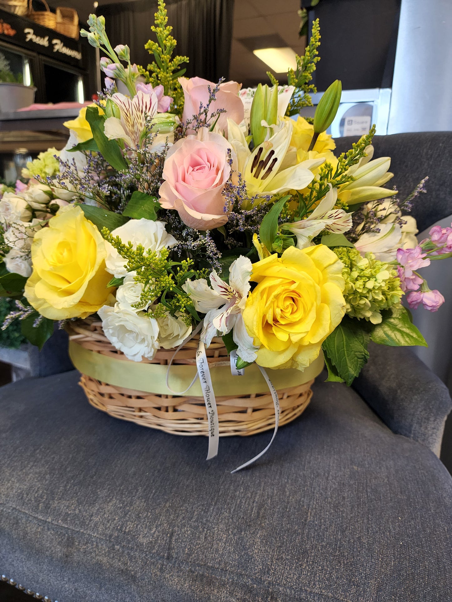 Garden Floral Basket