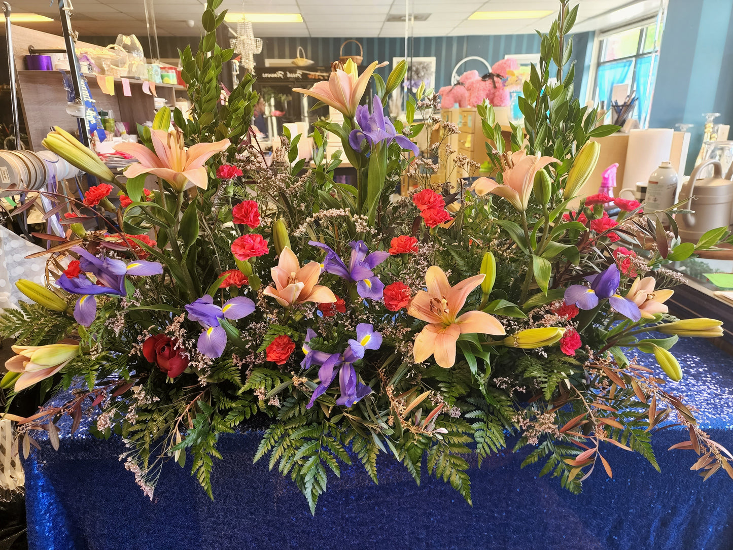 Lily's Garden Colorful Box Tray