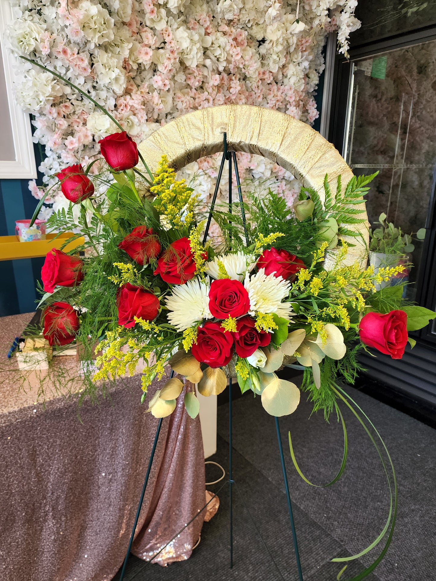 Sweet Satin Wreath