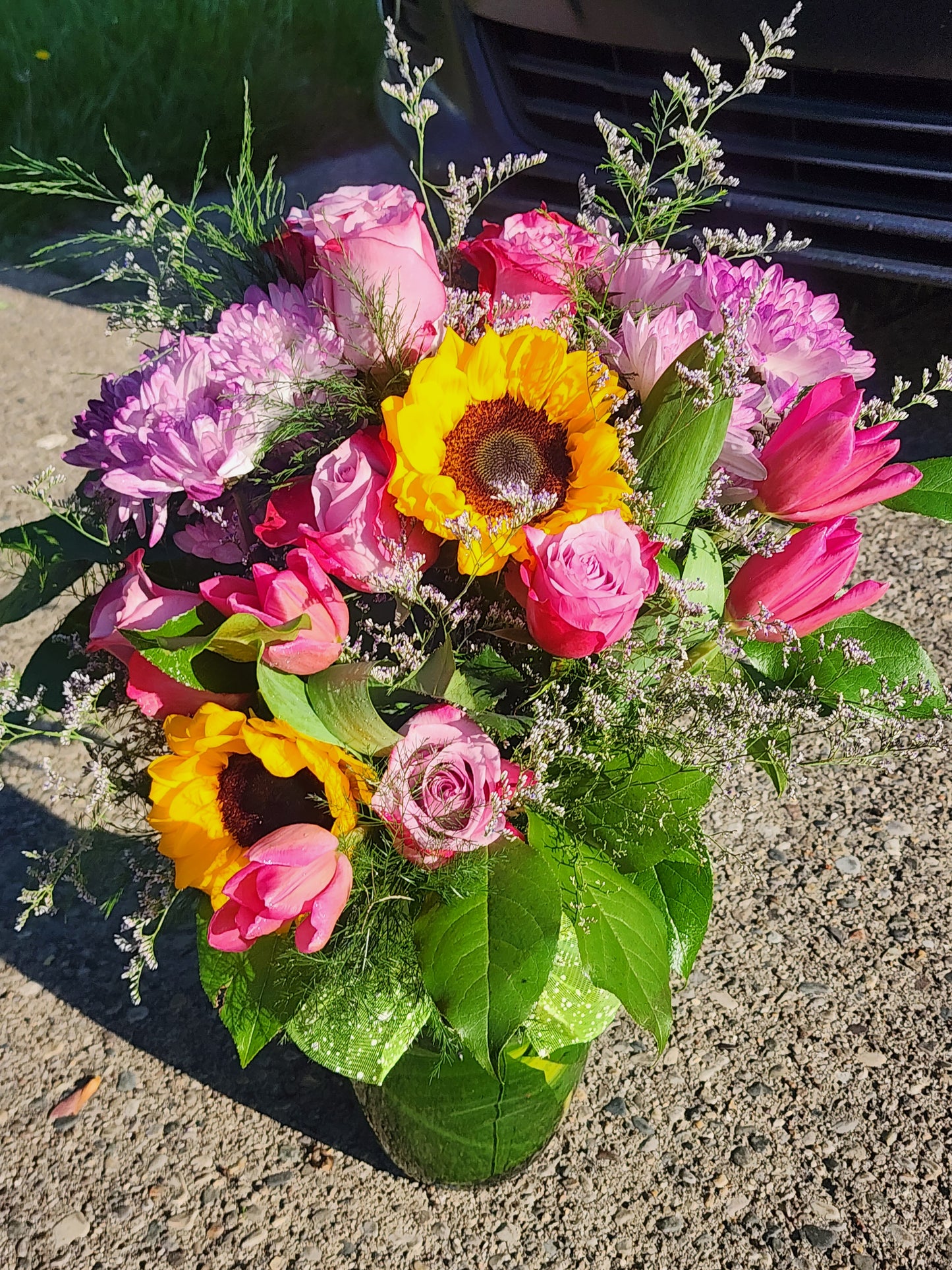 Passionate Sunshine Bouquet
