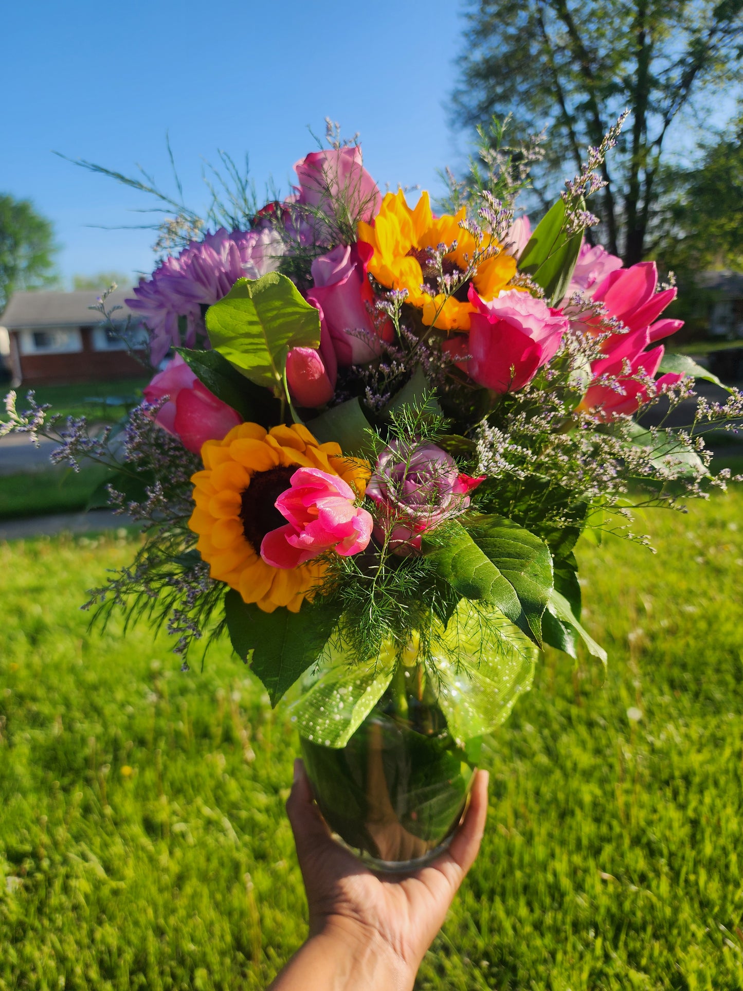 Passionate Sunshine Bouquet