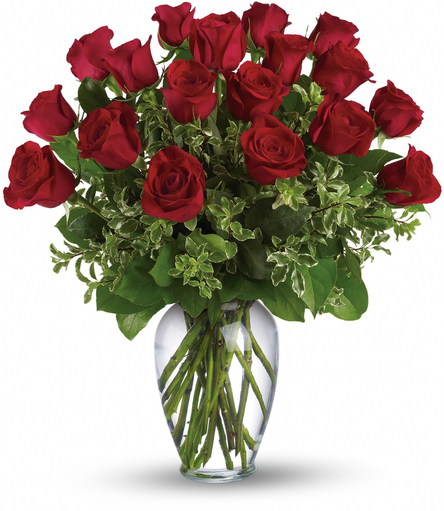 Always On My Mind - Long Stemmed Red Roses Bouquet