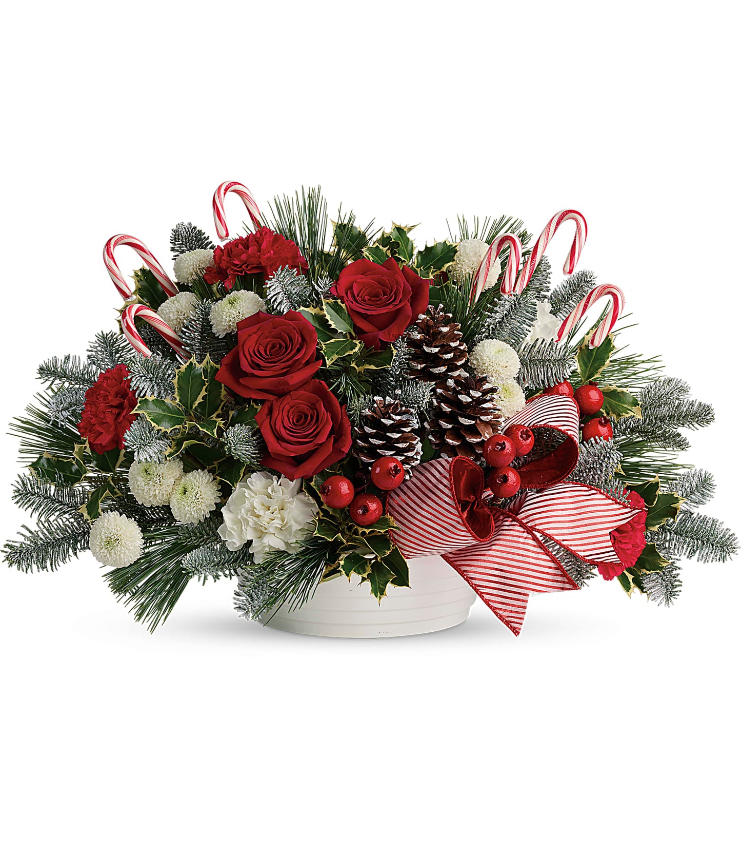 Jolly Candy Cane Bouquet