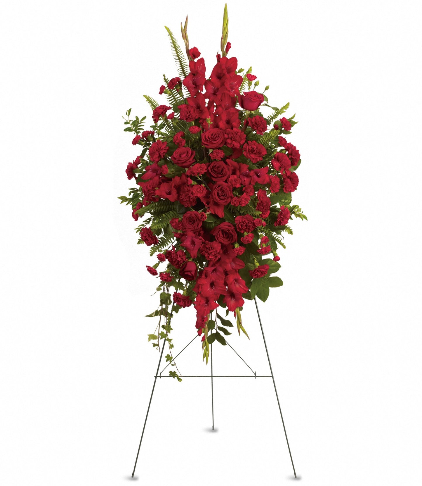 Deep In Our Hearts Spray Sympathy Arrangement
