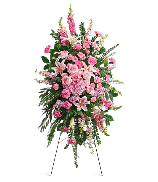 Glorious Farewell Spray Sympathy Arrangement