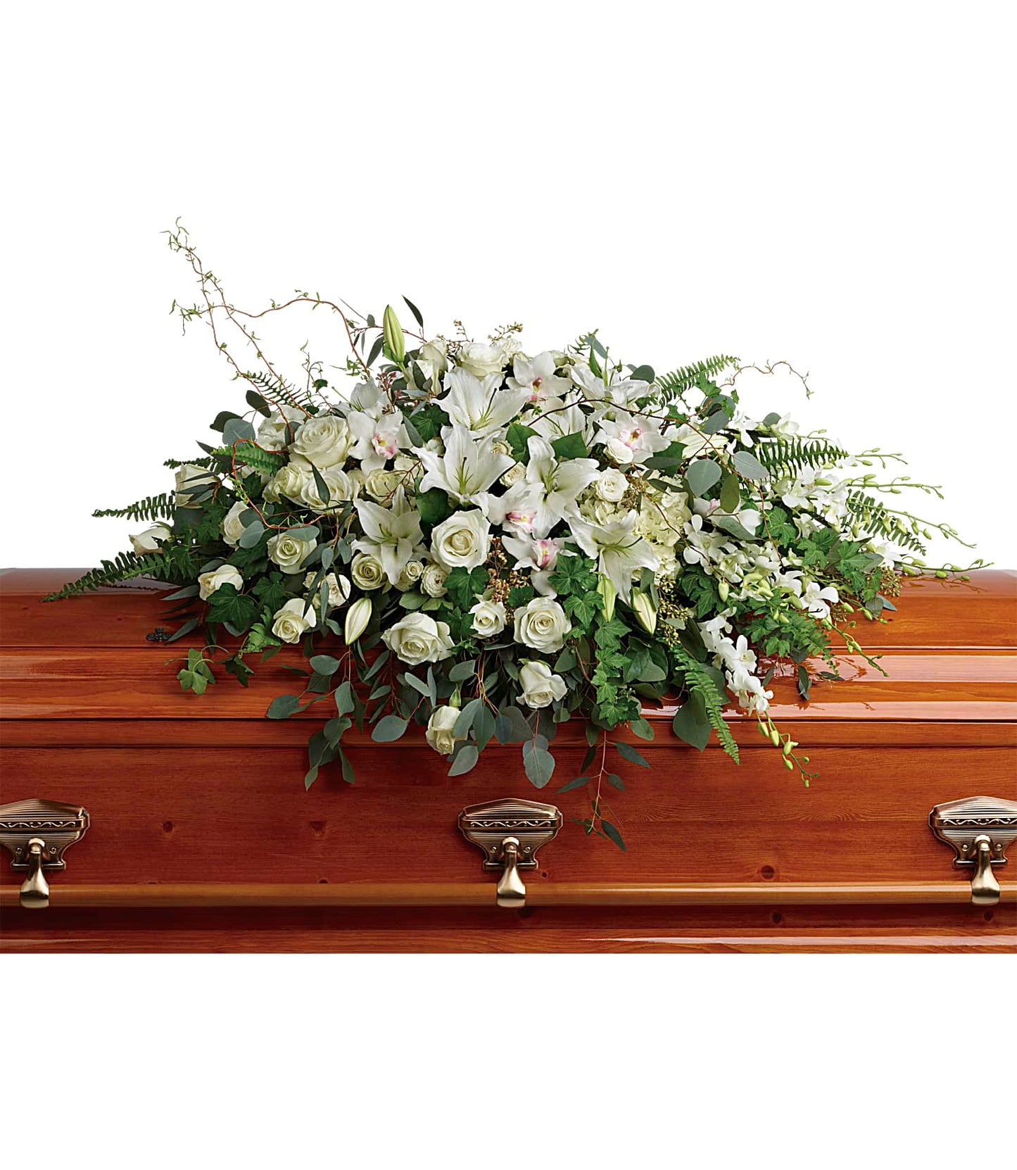 Grandest Glory Casket Spray Sympathy Arrangement