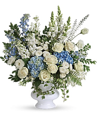 Treasured And Beloved Bouquet Sympathy Arrangement