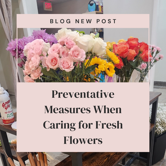 Preventative Measures to Care for Fresh Flowers