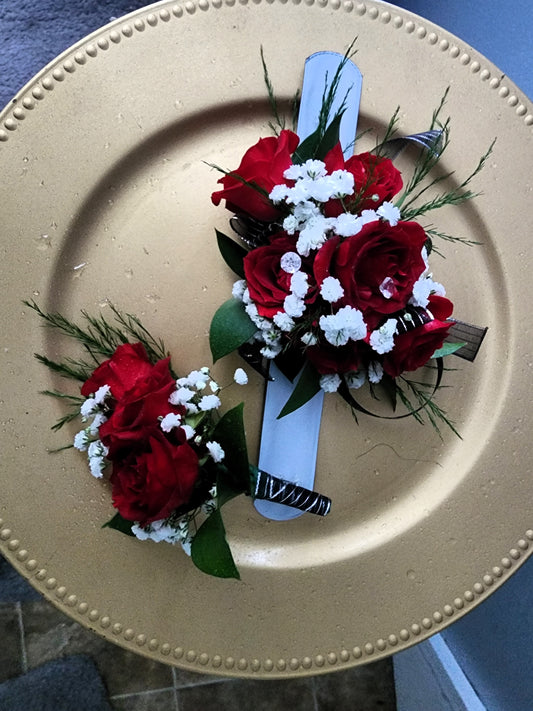 Boutonnière & Corsage Set