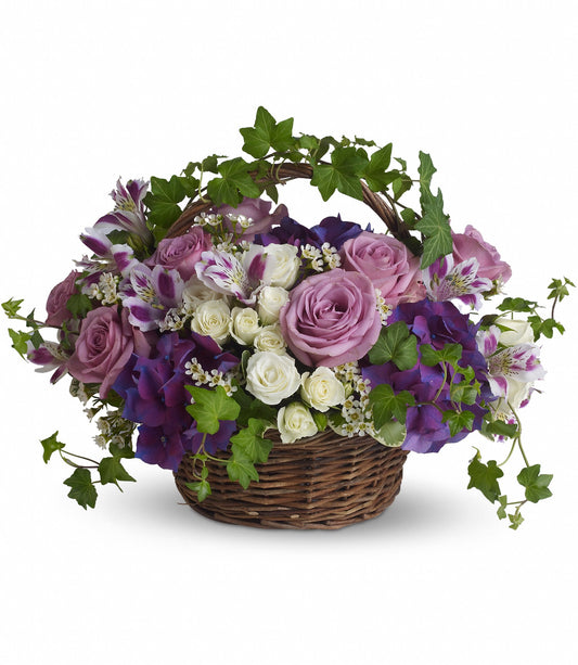 A Full Life Flower Basket