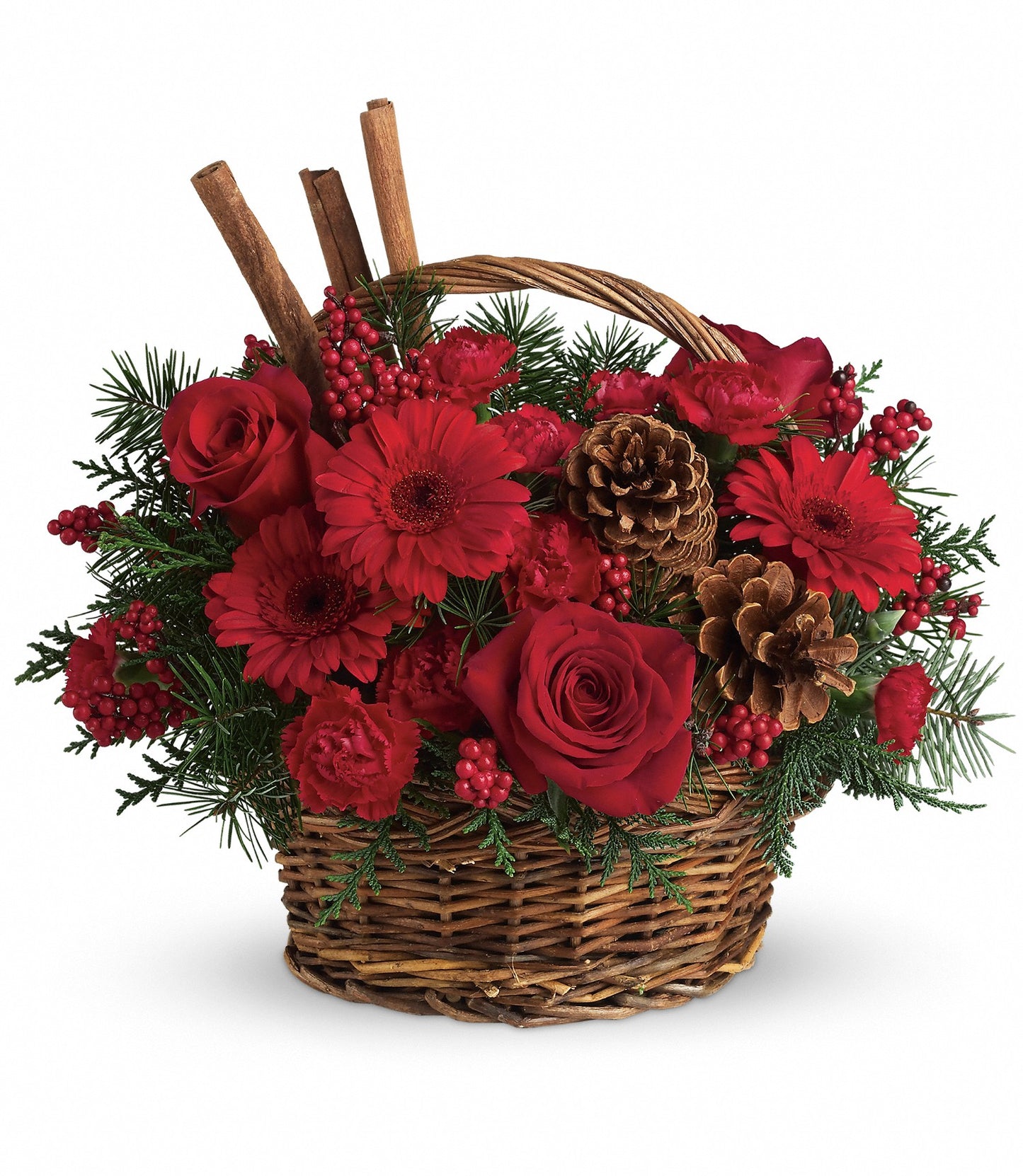 Berries And Spice Bouquet Basket