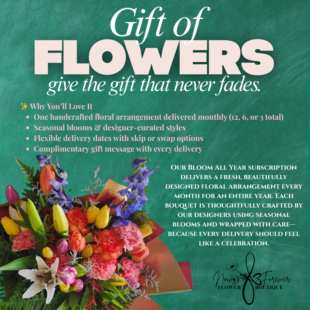 Blooming Monthly Flower Subscriptions
