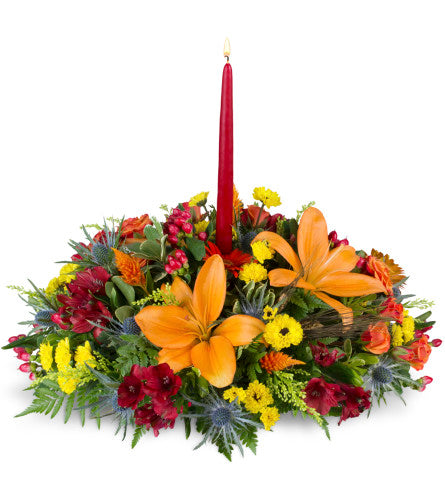 Warm & Wonderful Holiday Centerpiece