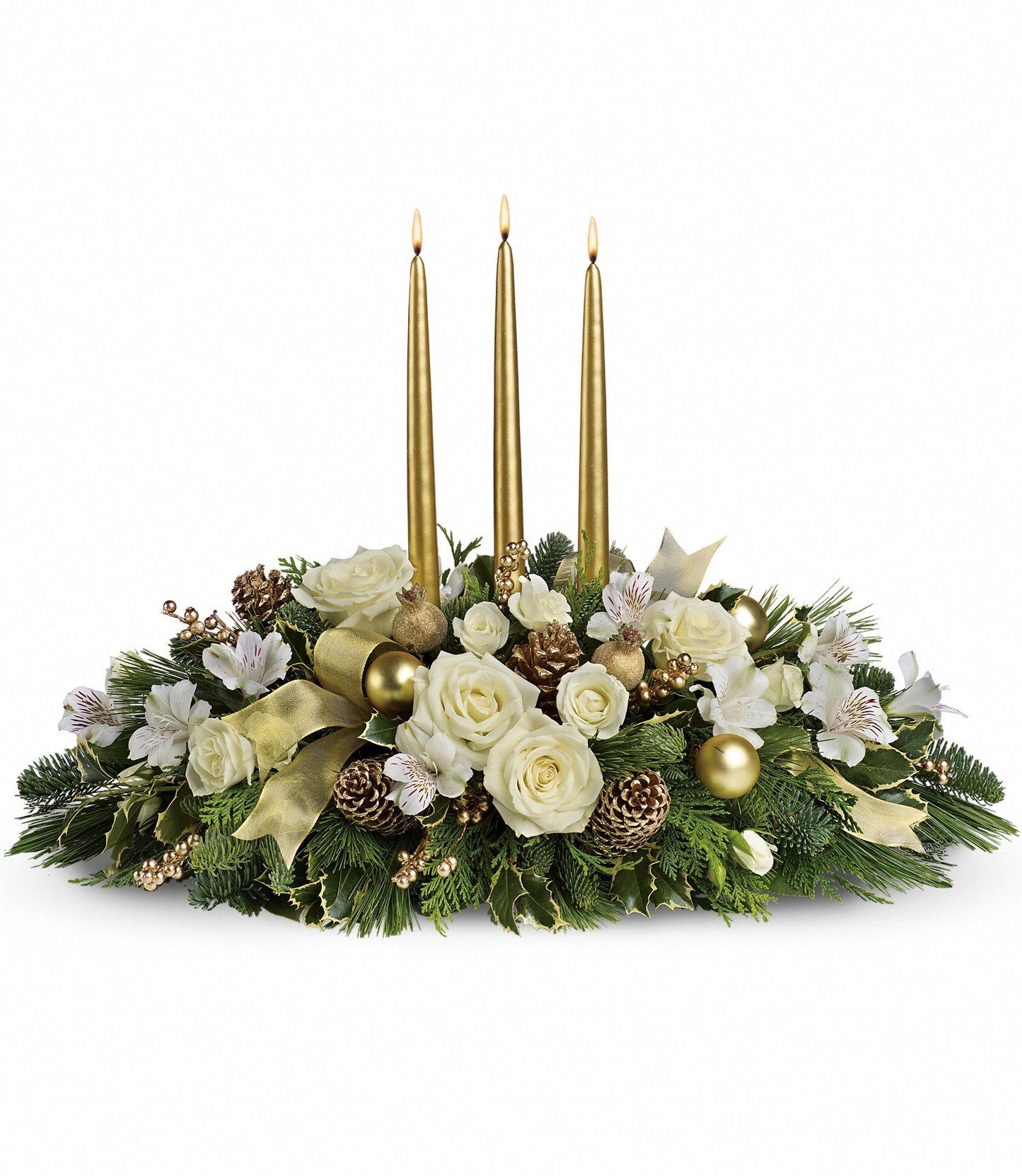 Royal Christmas Centerpiece Bouquet