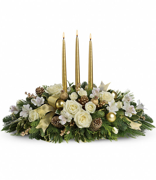 Royal Christmas Centerpiece Bouquet