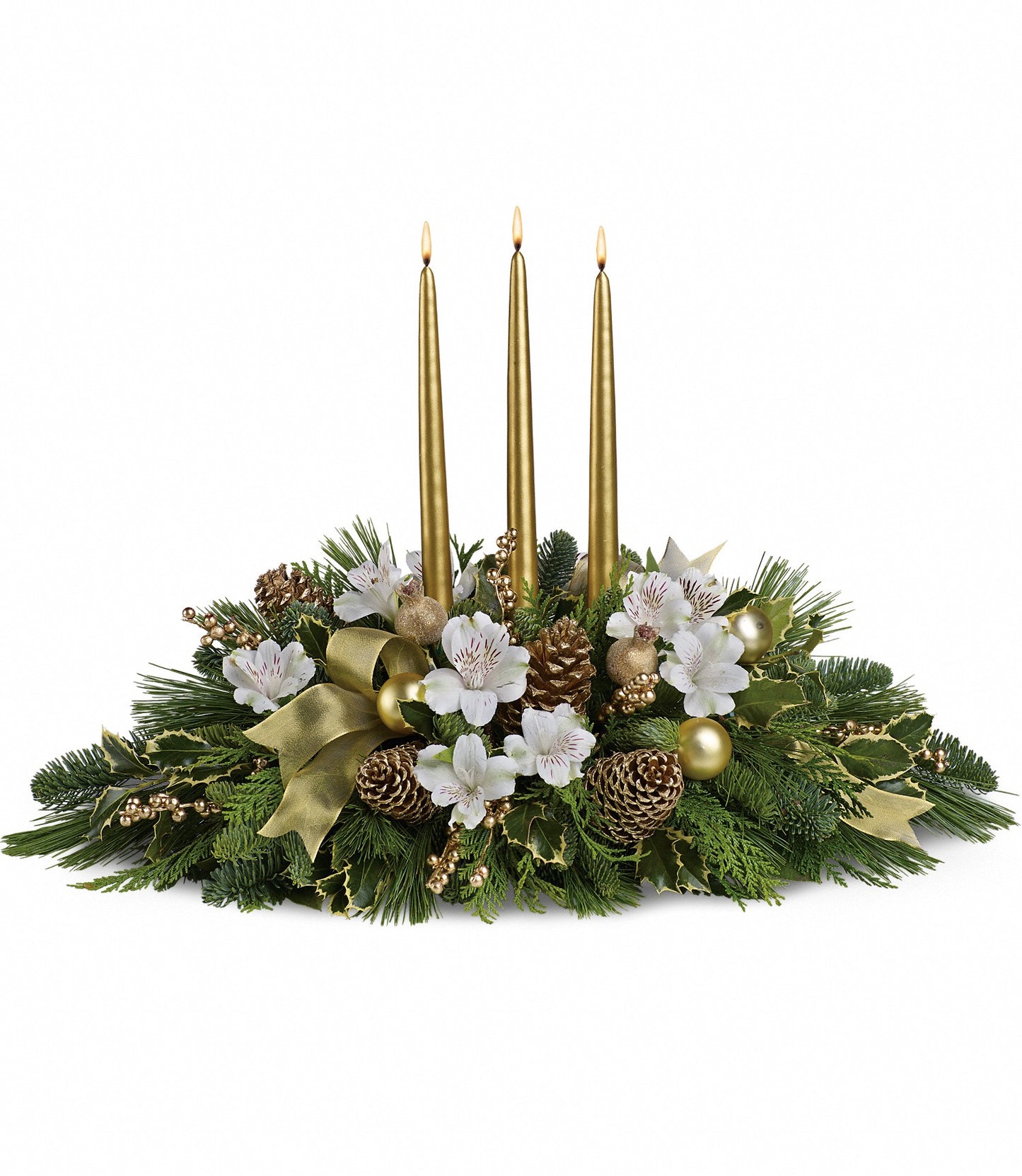 Royal Christmas Centerpiece Bouquet