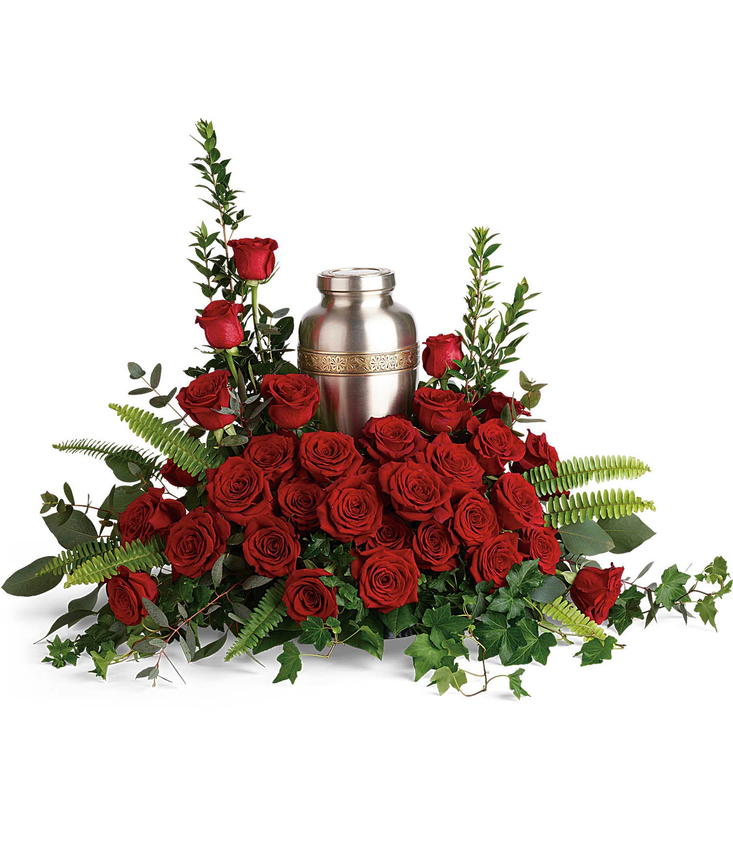 Forever In Our Hearts Cremation Tribute Sympathy Arrangement