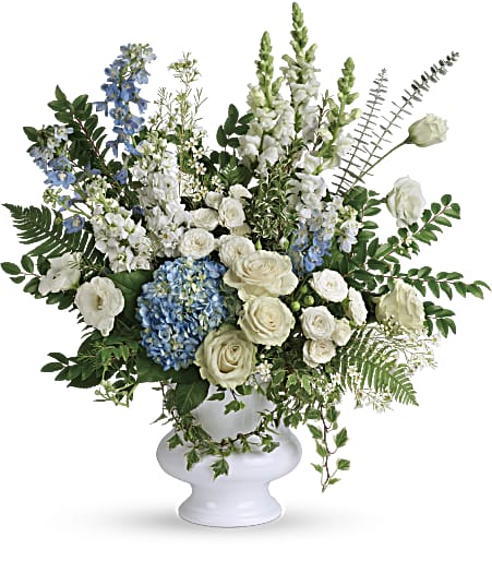 Treasured And Beloved Bouquet Sympathy Arrangement